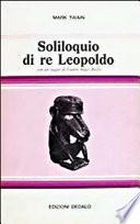 Soliloquio di re Leopoldo. Apologia del suo ruolo in Congo