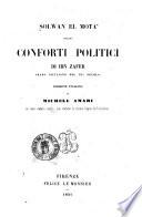 Solwan el Motà ossiano Conforti politici di Ibn Zafer arabo siciliano del 12 secolo