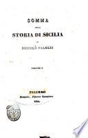 Somma della storia di Sicilia