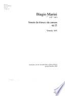 Sonate da chiesa e da camera, op. 22