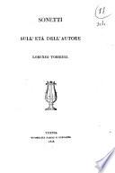 Sonetti sull'età dell'autore Lorenzo Tornieri