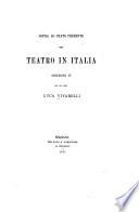 Sopra lo stato presente del teatro in Italia