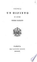 Sopra un dipinto del cavaliere Pietro Paoletti