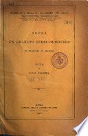 Sopra un granato ferricromifero di Praborna (s. Marcel)