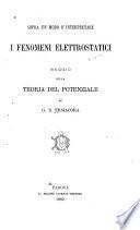 Sopra un modo d'interpretare i fenomeni elettrostatici