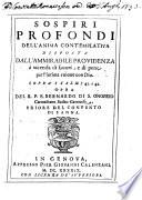 Sospiri profondi dell'anima contemplativa