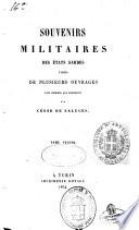 Souvenirs militaires des B Etats sardes