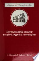 Sovranazionalità europea
