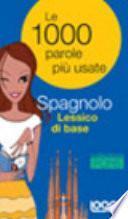 Spagnolo. Lessico di base