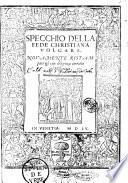 Specchio della fede Christiana volgare