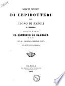 Specie nuove di lepidotteri del Regno di Napoli 1.a tessera del dr. Oronzio Gabriele Costa