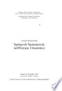 Spettacoli studenteschi nell'Europa umanistica