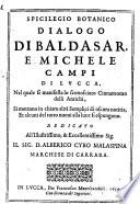 Spicilegio botanico