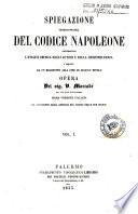 Spiegazione teorico-pratica del codice Napoleone contenente l'analisi critica degli autori e della giurisprudenza e seguita da un reassunto alla fine di ciascun titolo