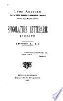 Spigolature letterarie inedite