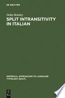 Split Intransitivity in Italian