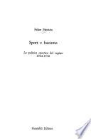 Sport e fascismo