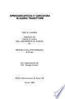 Spregiudicatezza e caricatura in Gadda traduttore