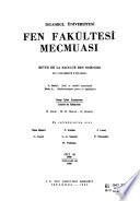 İstanbul Üniversitesi Fen Fakültesi Mecmuası
