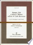Stampa, libri e letture a Milano nell'età di Carlo Borromeo