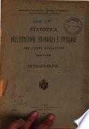 Statistica dell istruzione secondaria e superiore per l'anno scolastico 1885-86