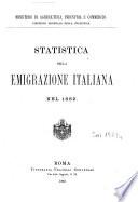 Statistica della emigrazione italiana