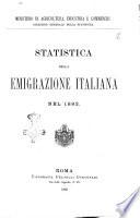Statistica della emigrazione italiana