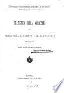 Statistica della morbosità
