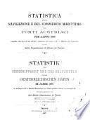 Statistica della navigazione e del commercio marittimo nei porti austriaci