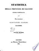 Statistica della provincia di Saluzzo