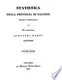 Statistica della provincia di Saluzzo