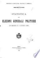 Statistica delle elezioni generali politiche