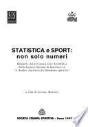 Statistica e sport