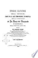 Statistica medico-chirurgica degl'infermi curati con le acque termo-minerali di Gorgitello nell'Ospizio del Pio Monte della Misericordia in Casamicciola nella state dell'anno..