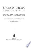 Stato di diritto e misure di sicurezza