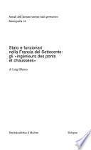 Stato e funzionari nella Francia del Settecento