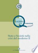 Stato e società nella crisi del moderno II