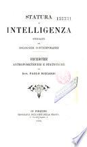 Statura e intelligenza studiate nei Bolognesi contemporanei