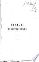 Statuti costituzionali