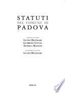 Statuti del Comune di Padova