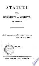 Statuti del Gabinetto di Minerva in Trieste