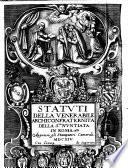 Statuti della venerabile archiconfraternita della S.ma Nuntiata