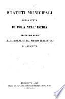 Statuti Di Pola