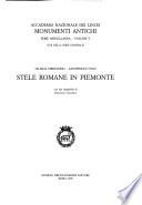 Stele romane in Piemonte