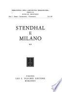 Stendhal e Milano