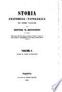 Storia anatomica-patologica del sistema vascolare