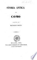 Storia antica di Como Maurizio Monti