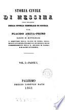 Storia civile de Messina, colle relazioni della storia generale di Sicilia