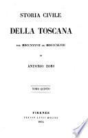 Storia civile della Toscana dal 1737 al 1848