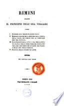 Storia civile e sacra riminese del dottor Luigi Tonini